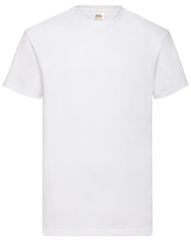Tee shirt Personnalisé Manche Courte Duo 165 g/m² (White: 160 g/m²) - Fruit of the Loom 61-036-0 - Tee shirt Personnalisé ave...