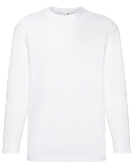 Tee shirt Personnalisé Manche Longue Duo 165 g/m² (White: 160 g/m²) - Fruit of the Loom 61-038-0 - Tee shirt Personnalisé ave...