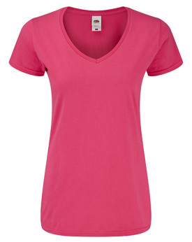 Tee shirt Personnalisé Manche Courte Femme 100% coton 150 g/m² (White: 140 g/m²) - Fruit of the Loom 61-444-0 - Tee shirt Per...