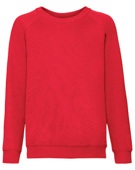 Sweat Personnalisé Manche Longue avec liseré Enfant 280 g/m² (Heather Grey: 260 g/m²) - Fruit of the Loom 62-039-0 - Vêtement...