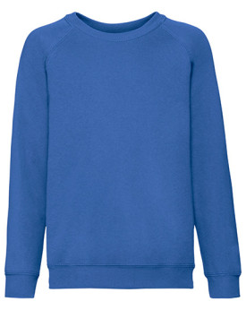 Sweat Personnalisé Manche Longue avec liseré Enfant 280 g/m² (Heather Grey: 260 g/m²) - Fruit of the Loom 62-039-0 - Vêtement...
