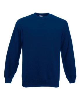Sweat Personnalisé Manche Longue avec liseré Homme 280 g/m² (White, Heather Grey: 260 g/m²) - Fruit of the Loom 62-202-0 - Sw...