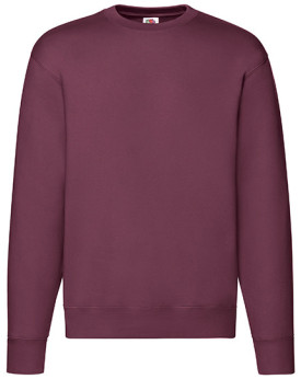 Sweat Personnalisé Manche Longue avec liseré Homme 280 g/m² (Heather Grey: 260 g/m²) - Fruit of the Loom 62-154-0 - Sweat Per...