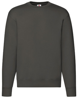 Sweat Personnalisé Manche Longue avec liseré Homme 280 g/m² (Heather Grey: 260 g/m²) - Fruit of the Loom 62-154-0 - Sweat Per...