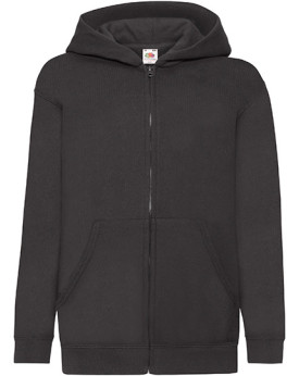 Sweat Personnalisé Manche Longue avec liseré Enfant 280 g/m² (Heather Grey: 260 g/m²) - Fruit of the Loom 62-045-0 - Vêtement...
