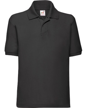 Polo Personnalisé Manche Courte avec liseré Enfant 180 g/m² (White: 170 g/m²) - Fruit of the Loom 63-417-0 - Vêtements Enfant...