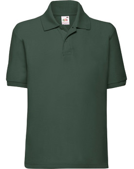Polo Personnalisé Manche Courte avec liseré Enfant 180 g/m² (White: 170 g/m²) - Fruit of the Loom 63-417-0 - Vêtements Enfant...
