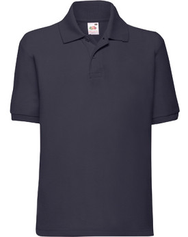 Polo Personnalisé Manche Courte avec liseré Enfant 180 g/m² (White: 170 g/m²) - Fruit of the Loom 63-417-0 - Vêtements Enfant...