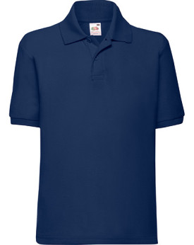 Polo Personnalisé Manche Courte avec liseré Enfant 180 g/m² (White: 170 g/m²) - Fruit of the Loom 63-417-0 - Vêtements Enfant...