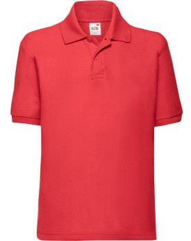 Polo Personnalisé Manche Courte avec liseré Enfant 180 g/m² (White: 170 g/m²) - Fruit of the Loom 63-417-0 - Vêtements Enfant...