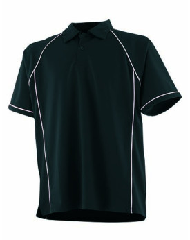 Polo Personnalisé Manche Courte Duo 200 g/m² - Finden+Hales LV370 - Polo Personnalisé avec marquage broderie, flocage ou impr...