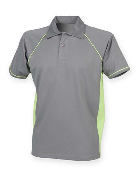 Polo Personnalisé Manche Courte Duo 200 g/m² - Finden+Hales LV370 - Polo Personnalisé avec marquage broderie, flocage ou impr...