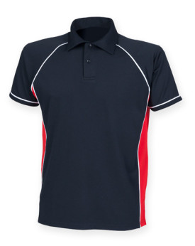 Polo Personnalisé Manche Courte Duo 200 g/m² - Finden+Hales LV370 - Polo Personnalisé avec marquage broderie, flocage ou impr...