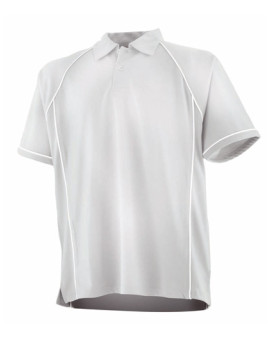 Polo Personnalisé Manche Courte Duo 200 g/m² - Finden+Hales LV370 - Polo Personnalisé avec marquage broderie, flocage ou impr...