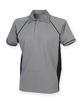 Polo Personnalisé Manche Courte Duo 200 g/m² - Finden+Hales LV370 - Polo Personnalisé avec marquage broderie, flocage ou impr...