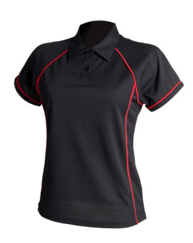 Polo Personnalisé Manche Courte Duo 200 g/m² - Finden+Hales LV371 - Polo Personnalisé avec marquage broderie, flocage ou impr...