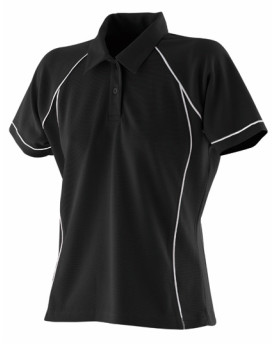 Polo Personnalisé Manche Courte Duo 200 g/m² - Finden+Hales LV371 - Polo Personnalisé avec marquage broderie, flocage ou impr...