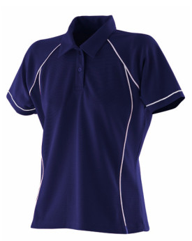 Polo Personnalisé Manche Courte Duo 200 g/m² - Finden+Hales LV371 - Polo Personnalisé avec marquage broderie, flocage ou impr...