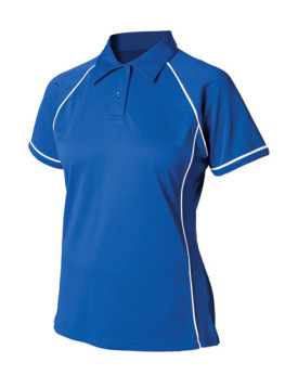 Polo Personnalisé Manche Courte Duo 200 g/m² - Finden+Hales LV371 - Polo Personnalisé avec marquage broderie, flocage ou impr...
