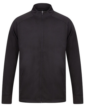 Veste Personnalisée Manche Longue avec liseré Homme 250 g/m² - Finden+Hales LV871 - Veste Personnalisée avec marquage broderi...