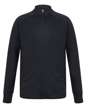 Veste Personnalisée Manche Longue avec liseré Homme 250 g/m² - Finden+Hales LV871 - Veste Personnalisée avec marquage broderi...
