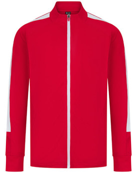 Veste Personnalisée Manche Longue avec liseré Homme 250 g/m² - Finden+Hales LV871 - Veste Personnalisée avec marquage broderi...