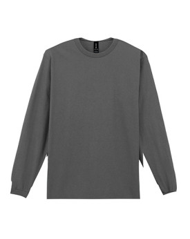 Gildan T-shirt manche longue unisexe 203 g/m² (White: 193 g/m²) 2400 Couleur:Charcoal (Solid) 