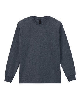 Gildan T-shirt manche longue unisexe 203 g/m² (White: 193 g/m²) 2400 Couleur:Dark Heather 