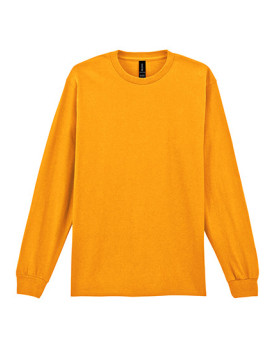 Gildan T-shirt manche longue unisexe 203 g/m² (White: 193 g/m²) 2400 Couleur:Gold 