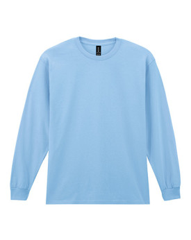 Gildan T-shirt manche longue unisexe 203 g/m² (White: 193 g/m²) 2400 Couleur:Light Blue 