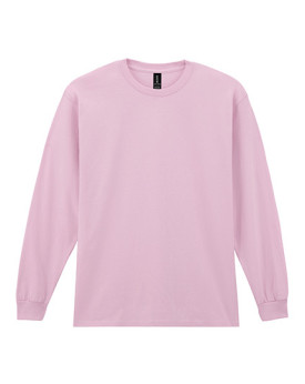 Gildan T-shirt manche longue unisexe 203 g/m² (White: 193 g/m²) 2400 Couleur:Light Pink 