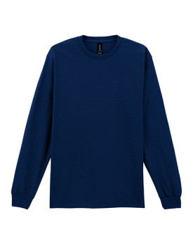 Gildan T-shirt manche longue unisexe 203 g/m² (White: 193 g/m²) 2400 Couleur:Navy 