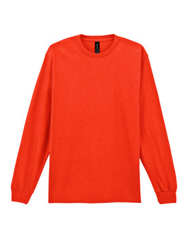 Gildan T-shirt manche longue unisexe 203 g/m² (White: 193 g/m²) 2400 Couleur:Orange 
