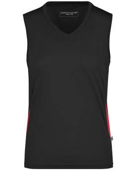 Tee shirt Personnalisé Sans Manche V-Neck Femme  140 g/m² - Daiber JN315 - Tee shirt personnalisé sans manches avec marquage ...