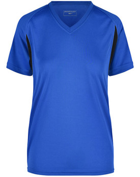 Tee shirt Personnalisé Manche Courte|Raglan V-Neck Femme  140 g/m² - Daiber JN316 - Tee shirt Personnalisé avec marquage brod...