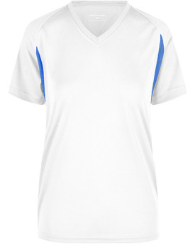 Tee shirt Personnalisé Manche Courte|Raglan V-Neck Femme  140 g/m² - Daiber JN316 - Tee shirt Personnalisé avec marquage brod...