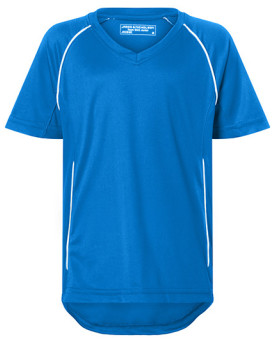 Tee shirt Personnalisé Manche Courte|Raglan V-Neck Enfant 135 g/m² - Daiber JN386K - Tee shirt Personnalisé avec marquage bro...
