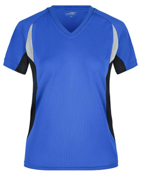 Tee shirt Personnalisé Manche Courte|Raglan V-Neck Femme  140 g/m² - Daiber JN390 - Tee shirt Personnalisé avec marquage brod...