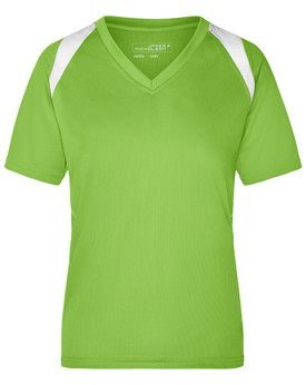 Tee shirt Personnalisé Manche Courte|Raglan V-Neck Femme  140 g/m² - Daiber JN396 - Tee shirt Personnalisé avec marquage brod...