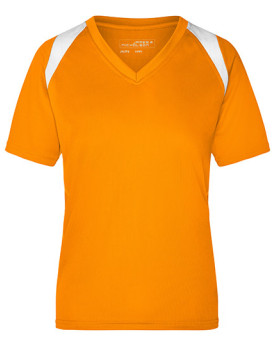 Tee shirt Personnalisé Manche Courte|Raglan V-Neck Femme  140 g/m² - Daiber JN396 - Tee shirt Personnalisé avec marquage brod...