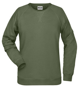 Sweat Personnalisé Manche Longue avec liseré Duo 300 g/m² - Daiber 8021 - Sweat Personnalisé avec marquage broderie, flocage ...