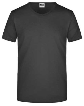 Tee shirt Personnalisé Manche Courte Bande de propreté|V-Neck Homme  160 g/m² - Daiber JN912 - Tee shirt Personnalisé avec ma...