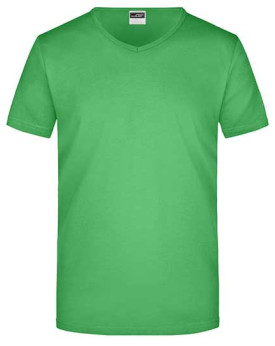 Tee shirt Personnalisé Manche Courte Bande de propreté|V-Neck Homme  160 g/m² - Daiber JN912 - Tee shirt Personnalisé avec ma...