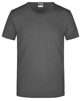 Tee shirt Personnalisé Manche Courte Bande de propreté|V-Neck Homme  160 g/m² - Daiber JN912 - Tee shirt Personnalisé avec ma...