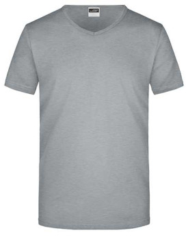 Tee shirt Personnalisé Manche Courte Bande de propreté|V-Neck Homme  160 g/m² - Daiber JN912 - Tee shirt Personnalisé avec ma...