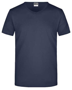 Tee shirt Personnalisé Manche Courte Bande de propreté|V-Neck Homme  160 g/m² - Daiber JN912 - Tee shirt Personnalisé avec ma...