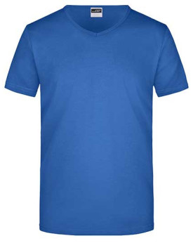 Tee shirt Personnalisé Manche Courte Bande de propreté|V-Neck Homme  160 g/m² - Daiber JN912 - Tee shirt Personnalisé avec ma...
