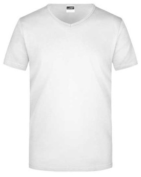 Tee shirt Personnalisé Manche Courte Bande de propreté|V-Neck Homme  160 g/m² - Daiber JN912 - Tee shirt Personnalisé avec ma...