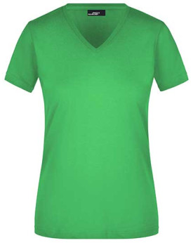 Tee shirt Personnalisé Manche Courte V-Neck Femme  160 g/m² - Daiber JN972 - Tee shirt Personnalisé avec marquage broderie, f...