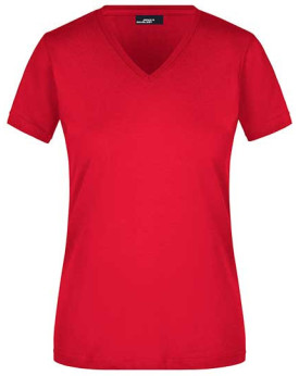 Tee shirt Personnalisé Manche Courte V-Neck Femme  160 g/m² - Daiber JN972 - Tee shirt Personnalisé avec marquage broderie, f...